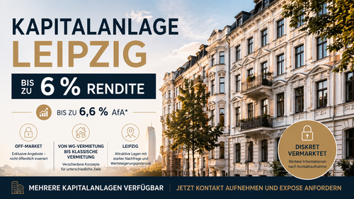 Foto - Wohnung zum Kaufen in Leipzig 235.000,00 € 65 m²