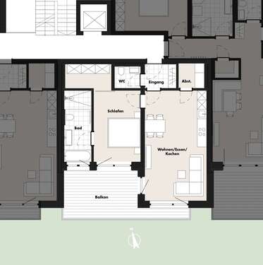 Foto - Wohnung zum Kaufen in Oberstaufen 560.000,00 € 70.88 m²