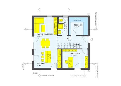 Foto - Haus zum Kaufen in Saulheim 597.356,00 € 157 m²