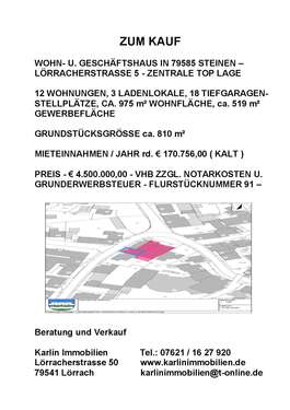 Foto - Büro in Steinen 4.500.000,00 € 1488 m²