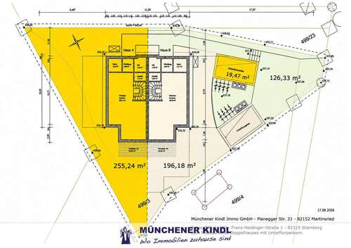 Foto - Grundstück zu verkaufen in Starnberg 625.000,00 € 338 m²