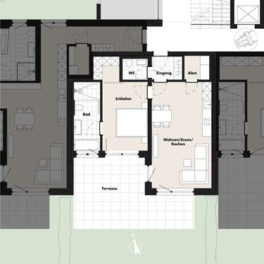 Foto - Wohnung zum Kaufen in Oberstaufen 519.000,00 € 68.25 m²