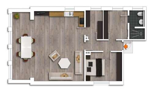 Foto - Wohnung zum Mieten in Warendorf 670,00 € 108 m²