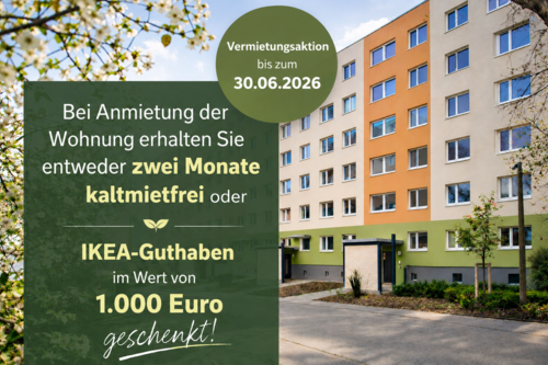 Foto - Wohnung zum Mieten in Halle 620,00 € 81 m²