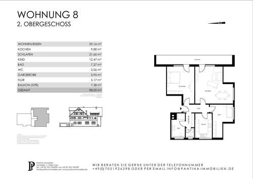 Foto - Wohnung zum Kaufen in Calw 387.000,00 € 98 m²