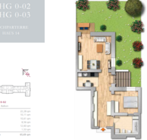 Wohnung zum Mieten in Berlin 723,58 € 65.69 m²