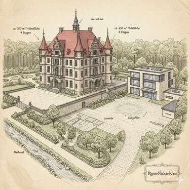 Foto - Haus zum Kaufen in Leimen 4.200.000,00 € 300 m²