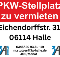 Garage zu vermieten in Halle 40,00 €