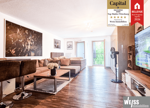 Foto - Wohnung zum Kaufen in Würzburg 155.000,00 € 48 m²
