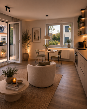 Foto - Wohnung zum Mieten in Heidelberg 824,08 € 47.09 m²