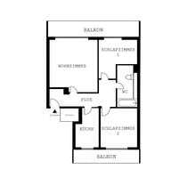 Wohnung zum Mieten in Düsseldorf Mörsenbroich 975,00 € 75 m² - Düsseldorf / Mörsenbroich