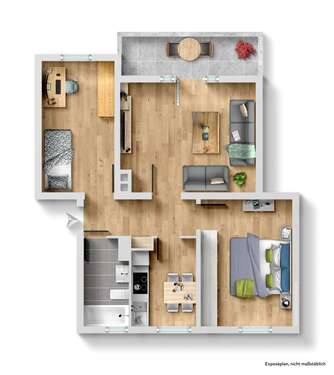 Foto - Wohnung zum Kaufen in Pegnitz 115.000,00 € 56 m²