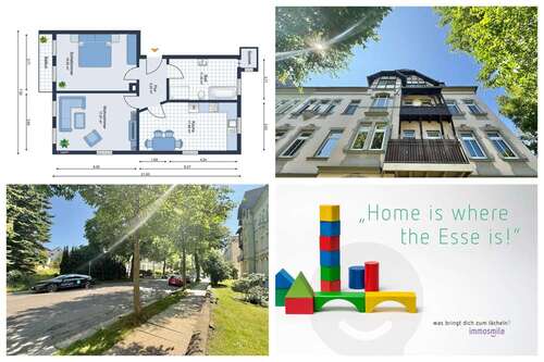 Foto - Wohnung zum Kaufen in Chemnitz 59.900,00 € 70.93 m²