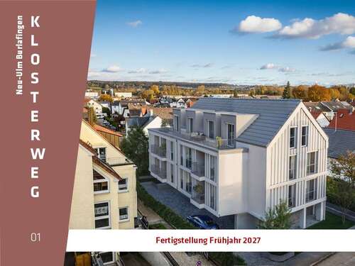 Foto - Wohnung zum Kaufen in Neu-Ulm Burlafingen 314.900,00 € 53.83 m²