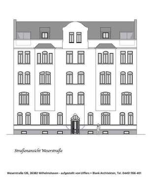 Foto - Wohnung zum Mieten in Wilhelmshaven 799,00 € 102 m²