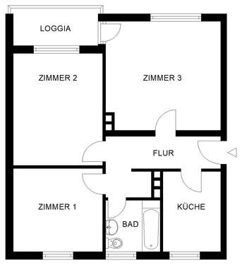 Foto - Wohnung zum Kaufen in Hausham 319.000,00 € 65.57 m²