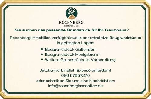 Foto - Grundstück zu verkaufen in Königsbrunn 1.085.000,00 € 1357 m²