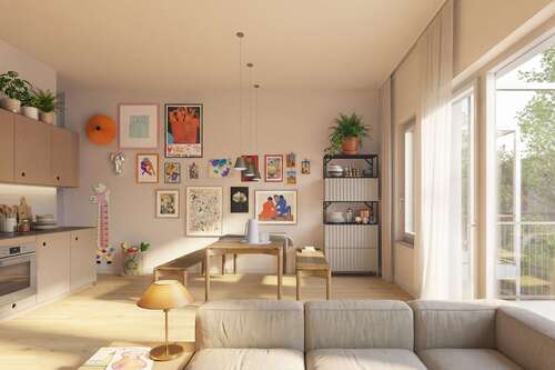 Foto - Wohnung zum Kaufen in München 609.900,00 € 55.7 m²