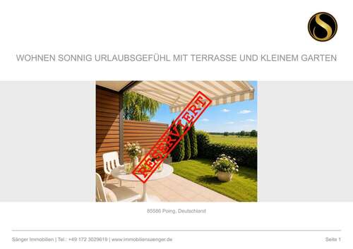Foto - Wohnung zum Mieten in Poing 900,00 € 56 m²