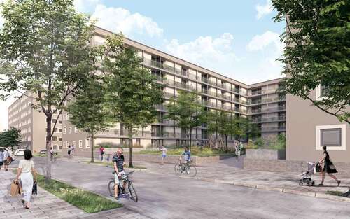Foto - Wohnung zum Mieten in Berlin 606,39 € 73.95 m²