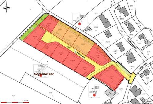 Foto - Grundstück zu verkaufen in Gerabronn Dünsbach 56.394,00 € 607 m²