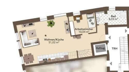 Foto - Wohnung zum Kaufen in Lustadt 419.000,00 € 131 m²