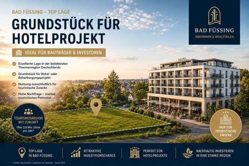 Foto - Grundstück in Bad Füssing 990.000,00 € 3203 m²