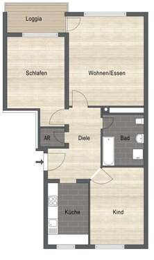 Foto - Wohnung zum Kaufen in Nürnberg 326.500,00 € 81 m²