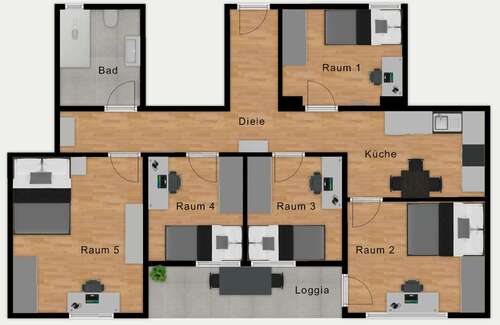 Foto - WG-Zimmer in München 750,00 € 8 m²