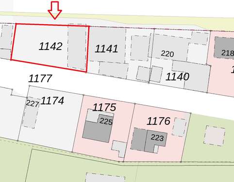 Foto - Grundstück zu verkaufen in Düsseldorf 175.000,00 € 348.05 m²