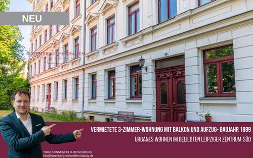 Foto - Wohnung zum Kaufen in Leipzig Leipzig Zentrum-Süd 239.900,00 € 73.06 m²