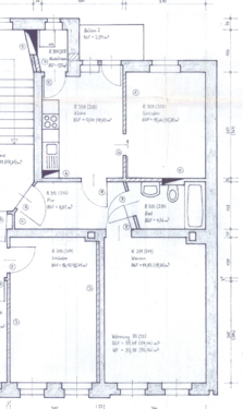 Foto - Wohnung zum Mieten in Chemnitz 370,58 € 52.94 m²
