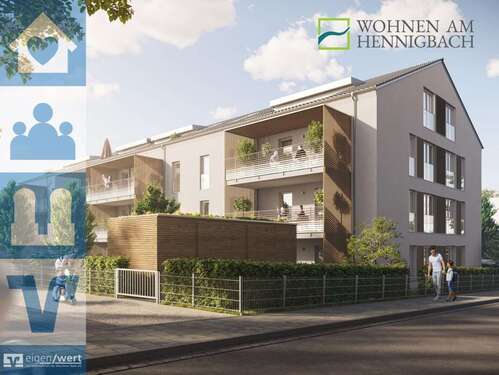 Foto - Wohnung zum Kaufen in Markt Schwaben 636.000,00 € 83.91 m²
