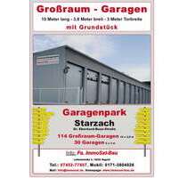 Garage zu vermieten in Starzach 350,00 €