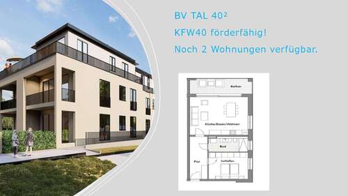 Foto - Wohnung zum Kaufen in Bergheim Glessen 334.000,00 € 64.4 m²