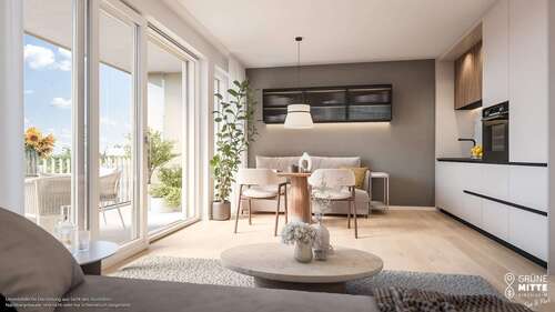 Foto - Wohnung zum Kaufen in Kirchheim b. München 348.000,00 € 35.18 m²