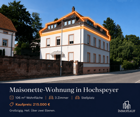 Foto - Wohnung zum Kaufen in Hochspeyer 215.000,00 € 106 m²