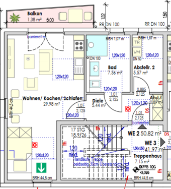 Foto - Wohnung zum Mieten in Jülich 685,00 € 50.82 m²