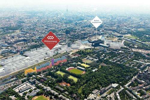Foto - Wohnung zum Mieten in Berlin 900,00 € 26 m²