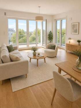 Foto - Wohnung zum Mieten in Darmstadt 1.290,00 € 65 m²