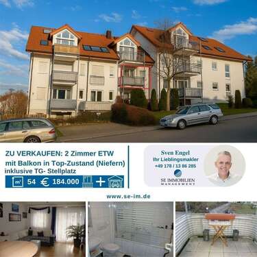 Foto - Wohnung zum Kaufen in Niefern-Öschelbronn 184.000,00 € 54 m²