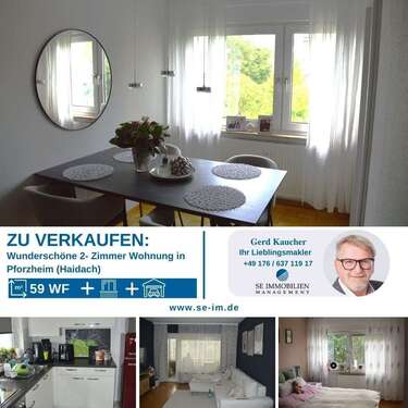 Foto - Wohnung zum Kaufen in Pforzheim 195.000,00 € 59.7 m²