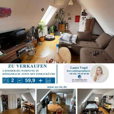 Foto - Wohnung zum Kaufen in Königsbach-Stein 139.000,00 € 59.9 m²