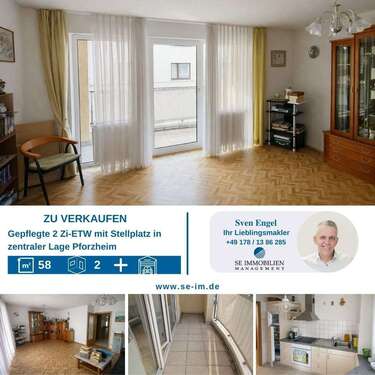 Foto - Wohnung zum Kaufen in Pforzheim 165.000,00 € 58 m²