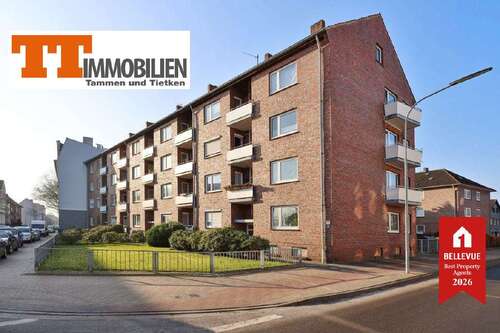 Foto - Wohnung zum Kaufen in Wilhelmshaven-Heppens 59.000,00 € 49.28 m²