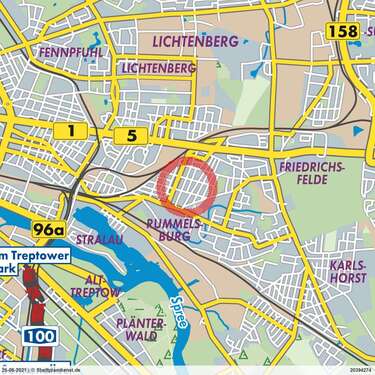 Foto - Grundstück zu verkaufen in Berlin 290.000,00 € 480 m²