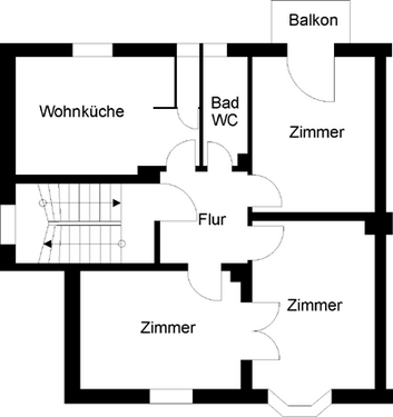 Foto - Wohnung zum Mieten in Wuppertal 770,00 € 80.96 m²