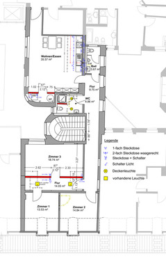 Foto - Wohnung zum Mieten in Würzburg 1.500,00 € 112 m²