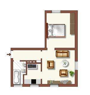 Foto - Wohnung zum Mieten in Duisburg 409,00 € 39.99 m²