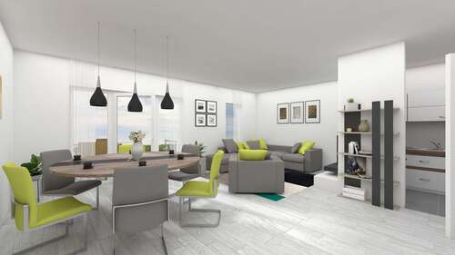 Foto - Wohnung zum Mieten in Offenbach am Main 1.380,00 € 100 m²